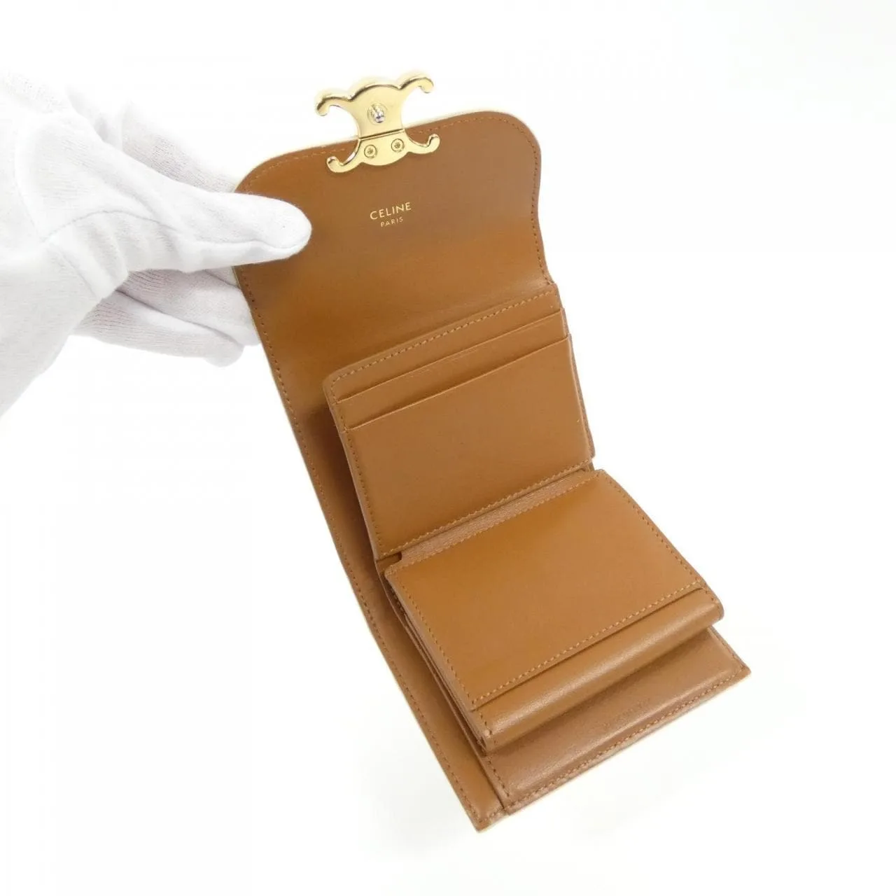 CELINE 10D782CQH Wallet Canvas