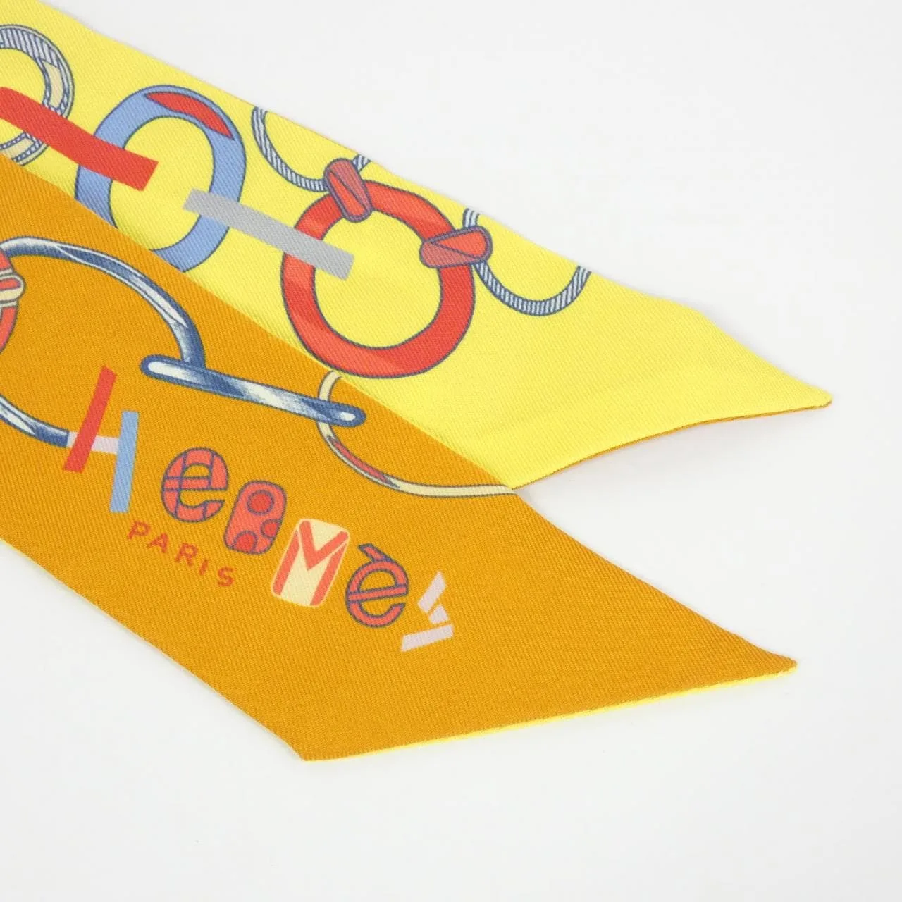 HERMES 063951S Scarf Rouge 中古品A - 縮圖 2