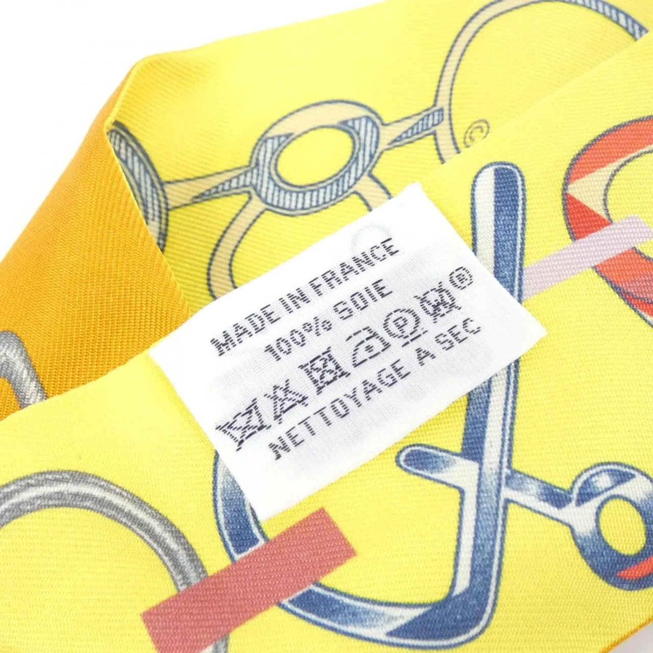 HERMES 063951S Scarf Rouge 中古品A - 縮圖 3