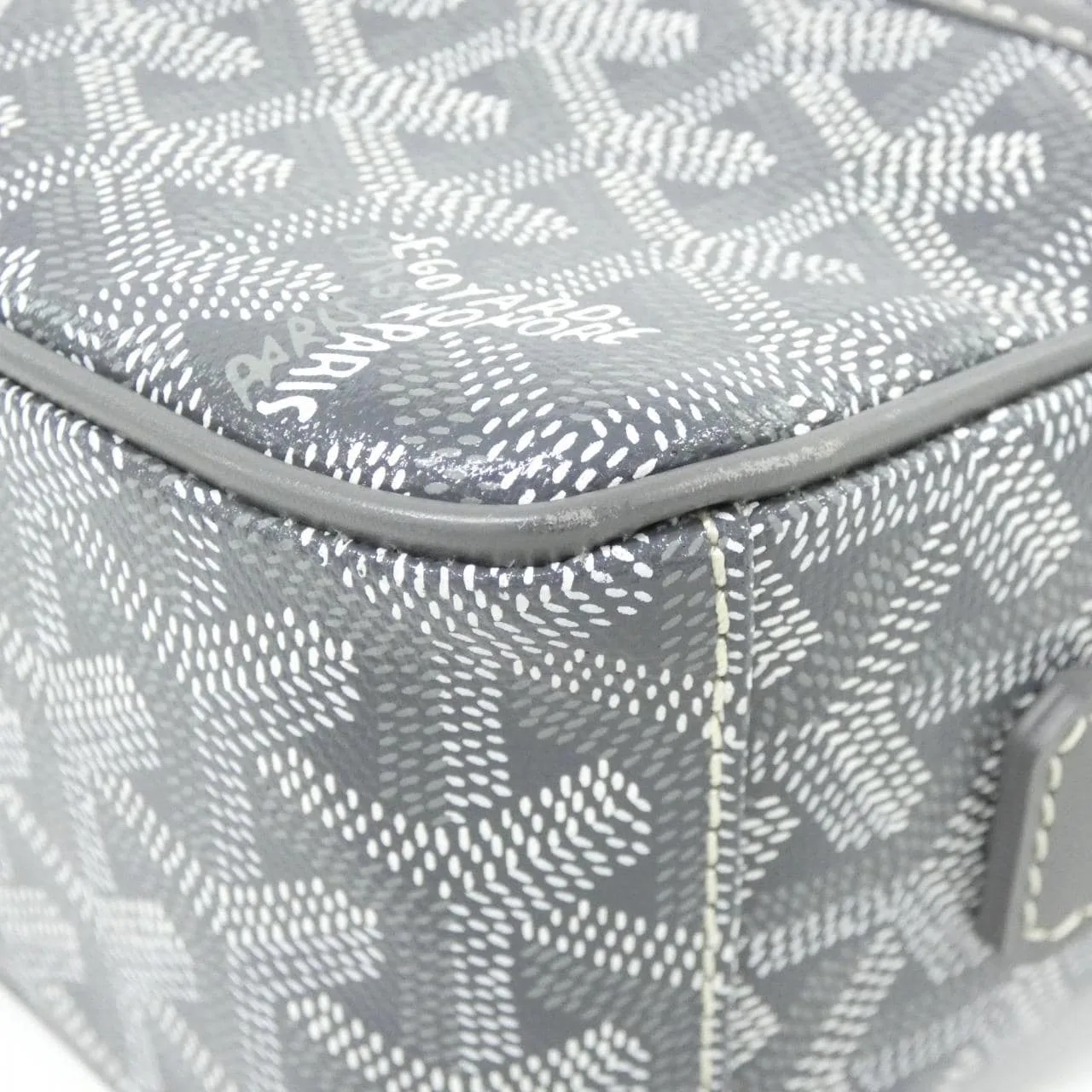GOYARD AMA CAPVERT Shoulder Canvas 黑色 帆布 中古品A - 縮圖 3
