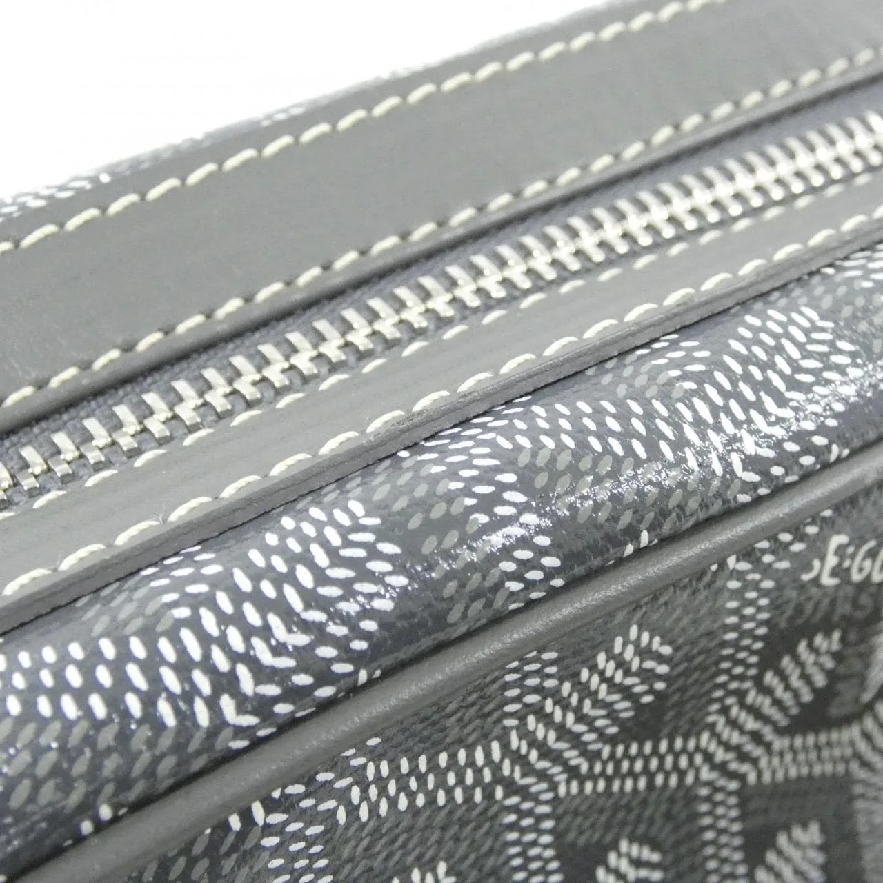 GOYARD AMA CAPVERT Shoulder Canvas 黑色 帆布 中古品A - 縮圖 4