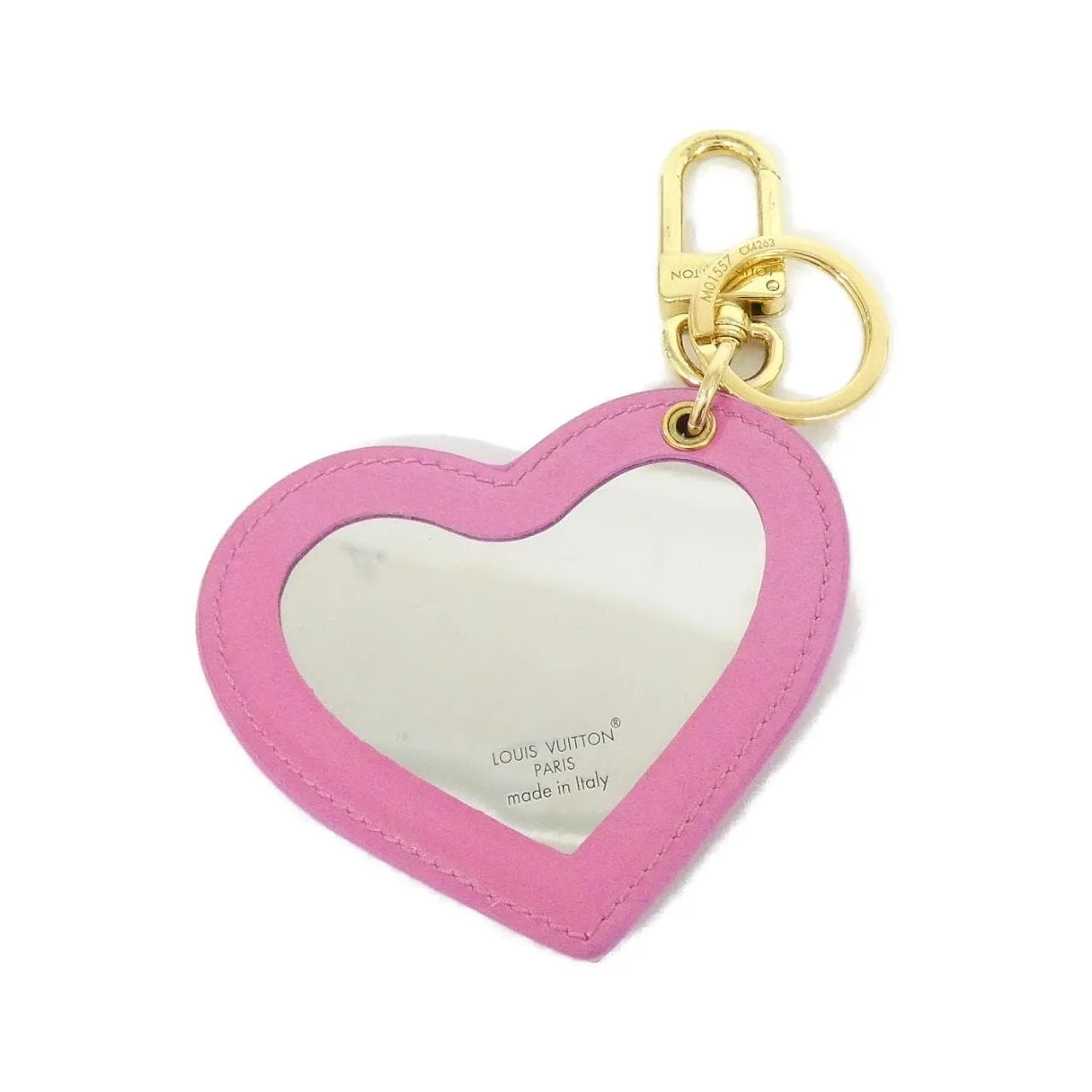 LOUIS VUITTON M01557 Key Case Vernis 粉色 Vernis 中古品A - 縮圖 2