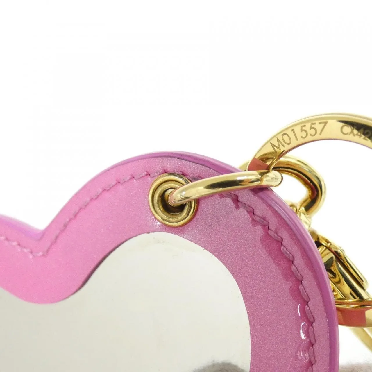 LOUIS VUITTON M01557 Key Case Vernis 粉色 Vernis 中古品A - 縮圖 3