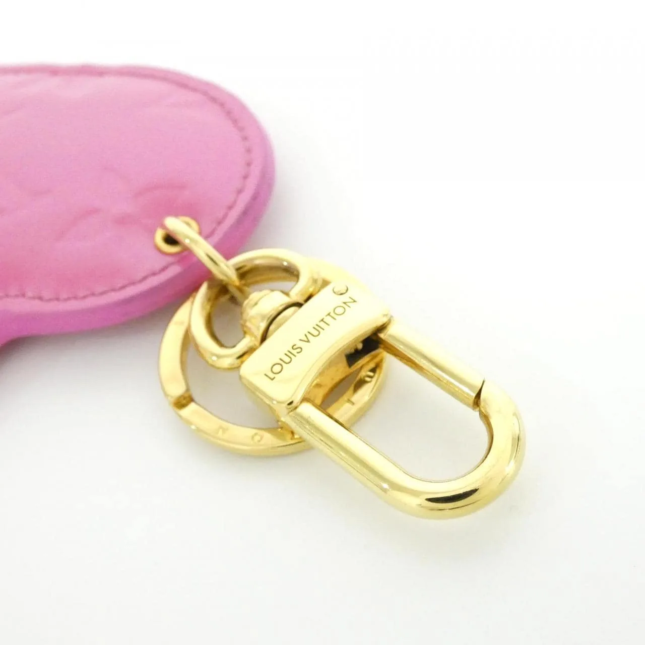 LOUIS VUITTON M01557 Key Case Vernis 粉色 Vernis 中古品A - 縮圖 4