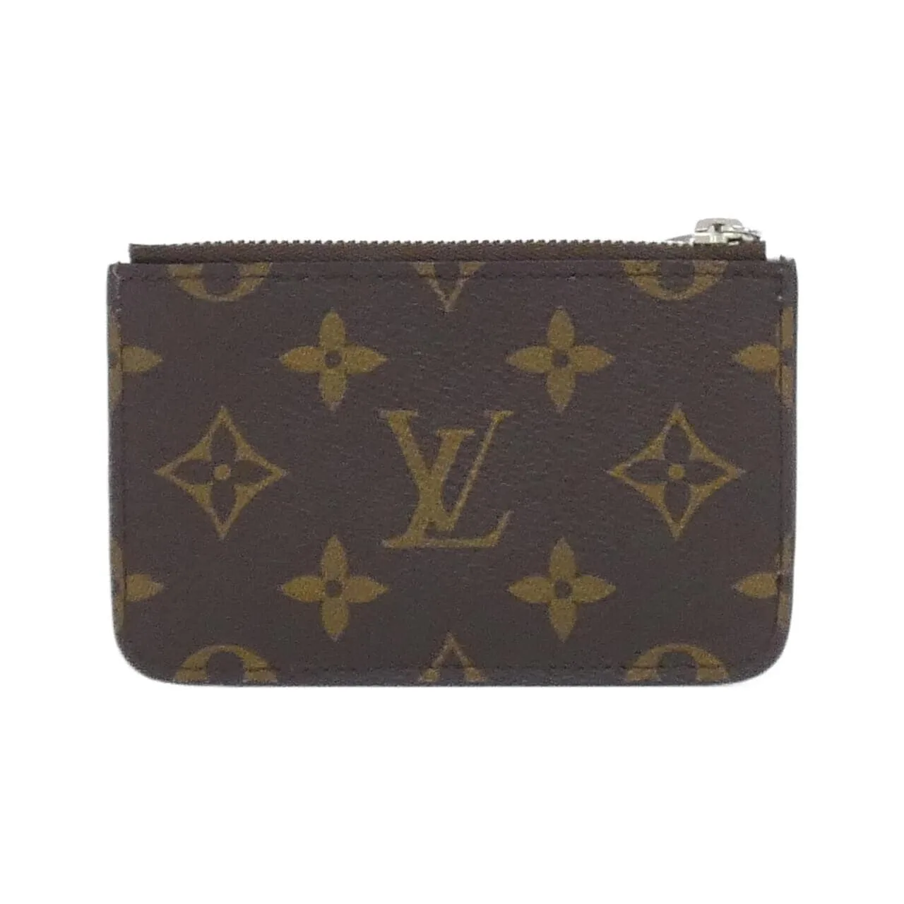 LOUIS VUITTON M26655 Coin Case Monogram 銀色 Monogram 中古品A - 縮圖 2