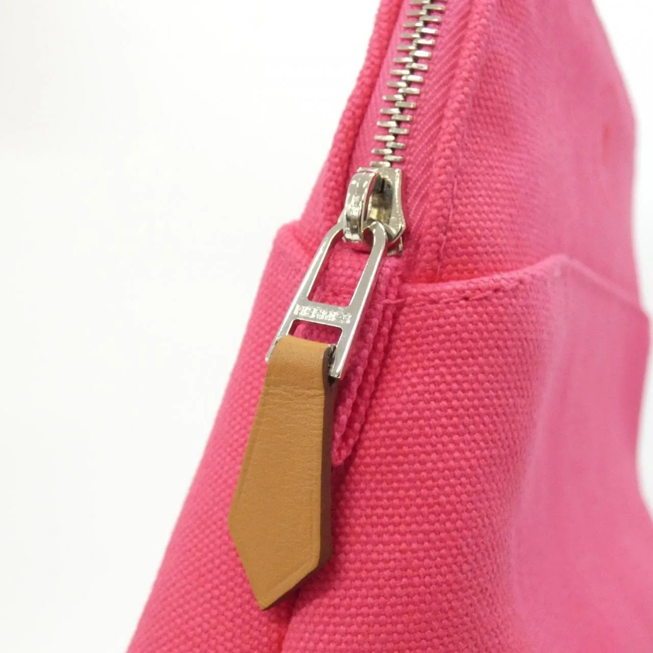 HERMES Bolide 103773M Pouch Canvas Black Canvas Rank A - Thumbnail 6