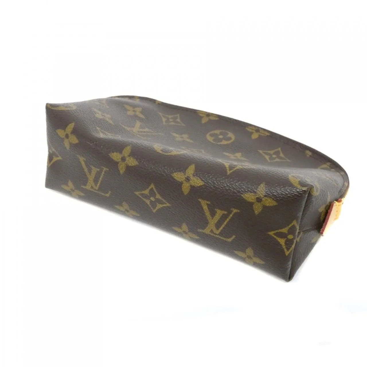 LOUIS VUITTON Pochette M47515 Pouch Monogram 黑色 Monogram 中古品A - 縮圖 2