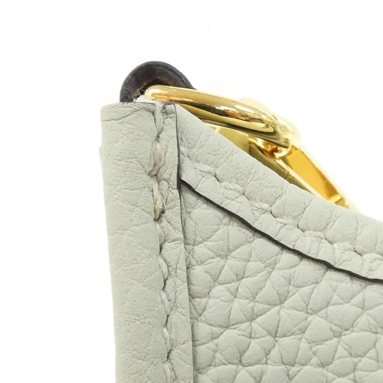 HERMES Evelyne 069426CC Shoulder Clemence Black Clemence Leather Rank A - Thumbnail 5