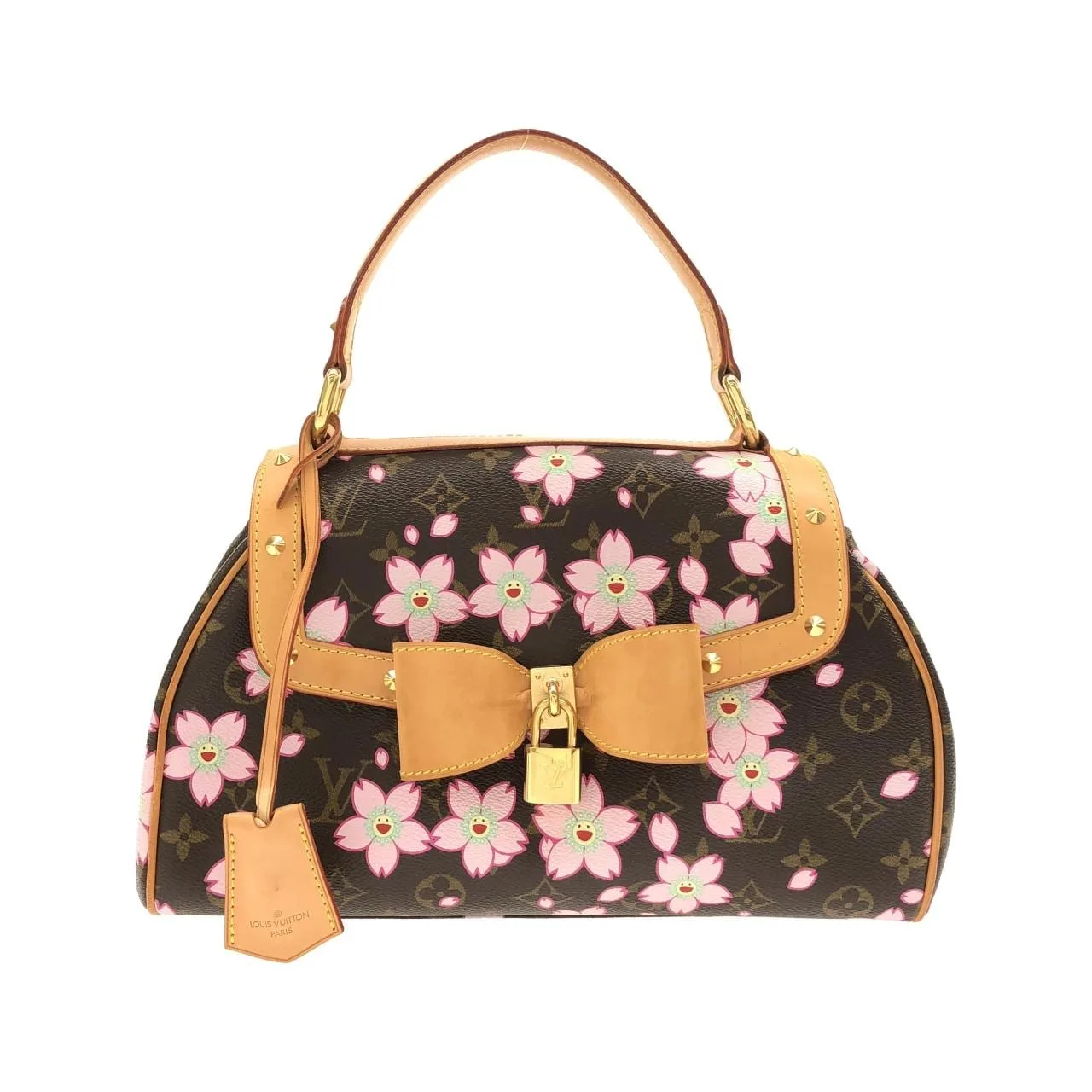 LOUIS VUITTON M92012 Handbag Monogram Black