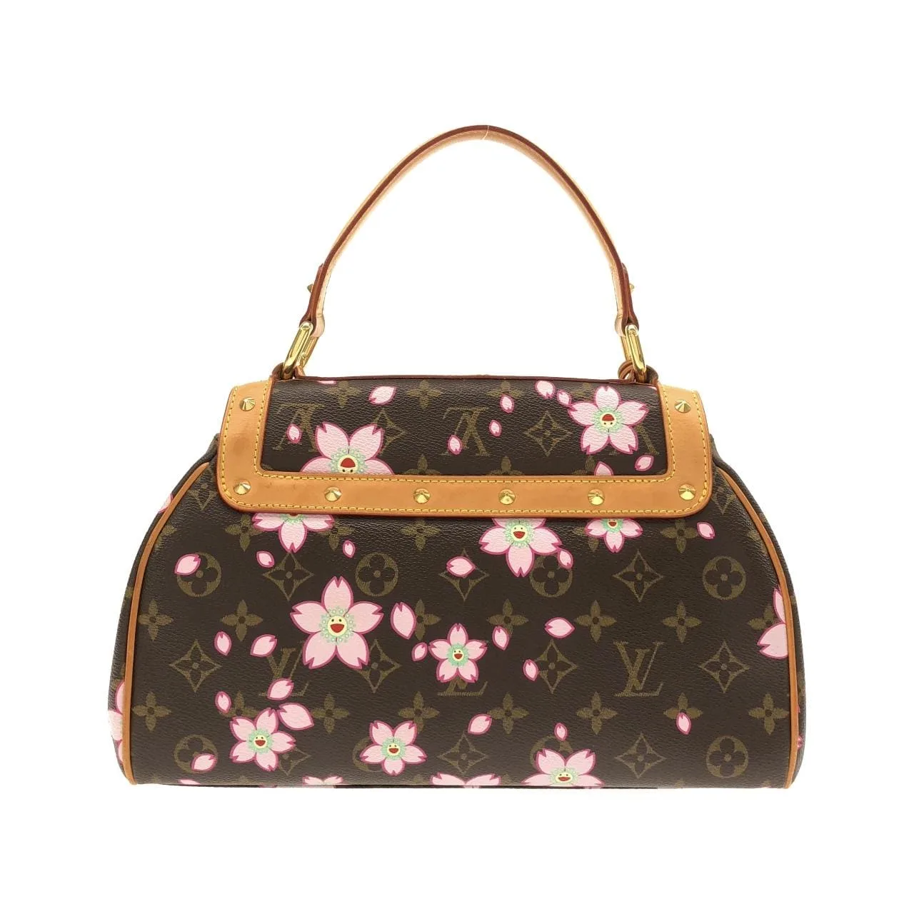 LOUIS VUITTON M92012 Handbag Monogram 黑色 Monogram 中古品B - 縮圖 2