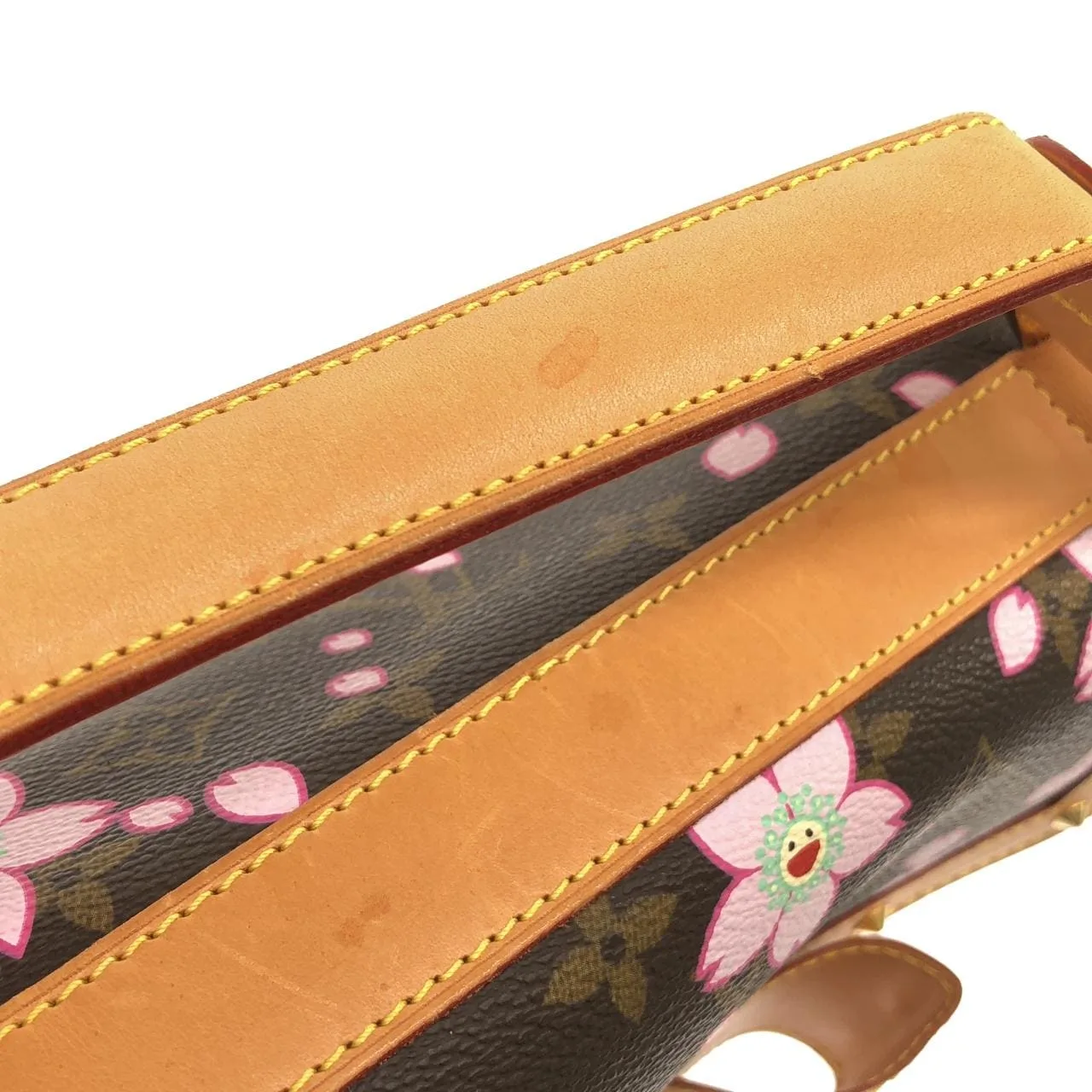 LOUIS VUITTON M92012 Handbag Monogram 黑色 Monogram 中古品B - 縮圖 7