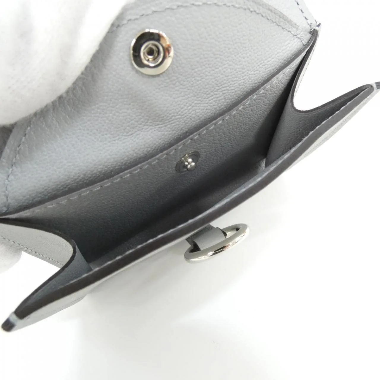 HERMES 086439CK Wallet Swift Black Swift Leather Rank A - Thumbnail 5