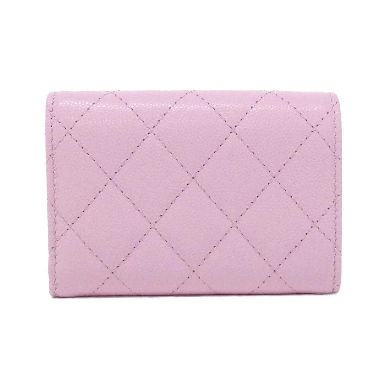 CHANEL AP4901 Wallet Grained Calfskin 粉色 荔枝紋牛皮 未使用品 - 縮圖 2