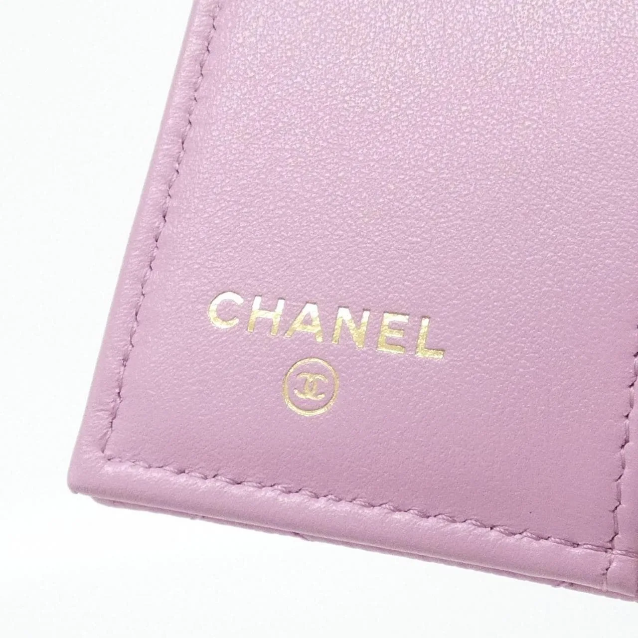 CHANEL AP4901 Wallet Grained Calfskin 粉色 荔枝紋牛皮 未使用品 - 縮圖 5