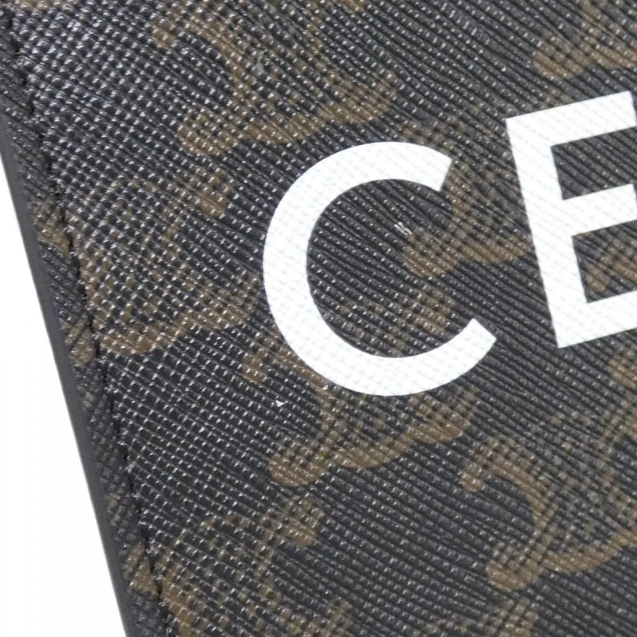 CELINE Cabas 194372BZK Handbag Canvas 黑色 帆布 中古品A - 縮圖 4