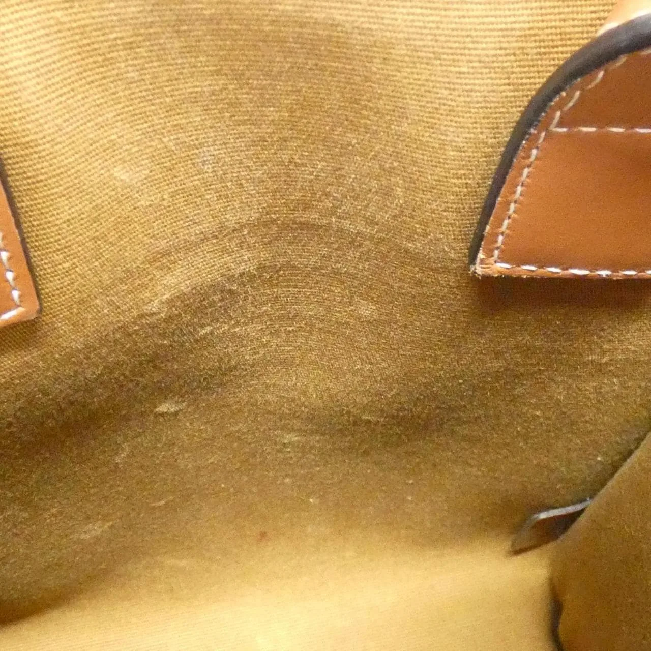 CELINE Cabas 194372BZK Handbag Canvas 黑色 帆布 中古品A - 縮圖 8