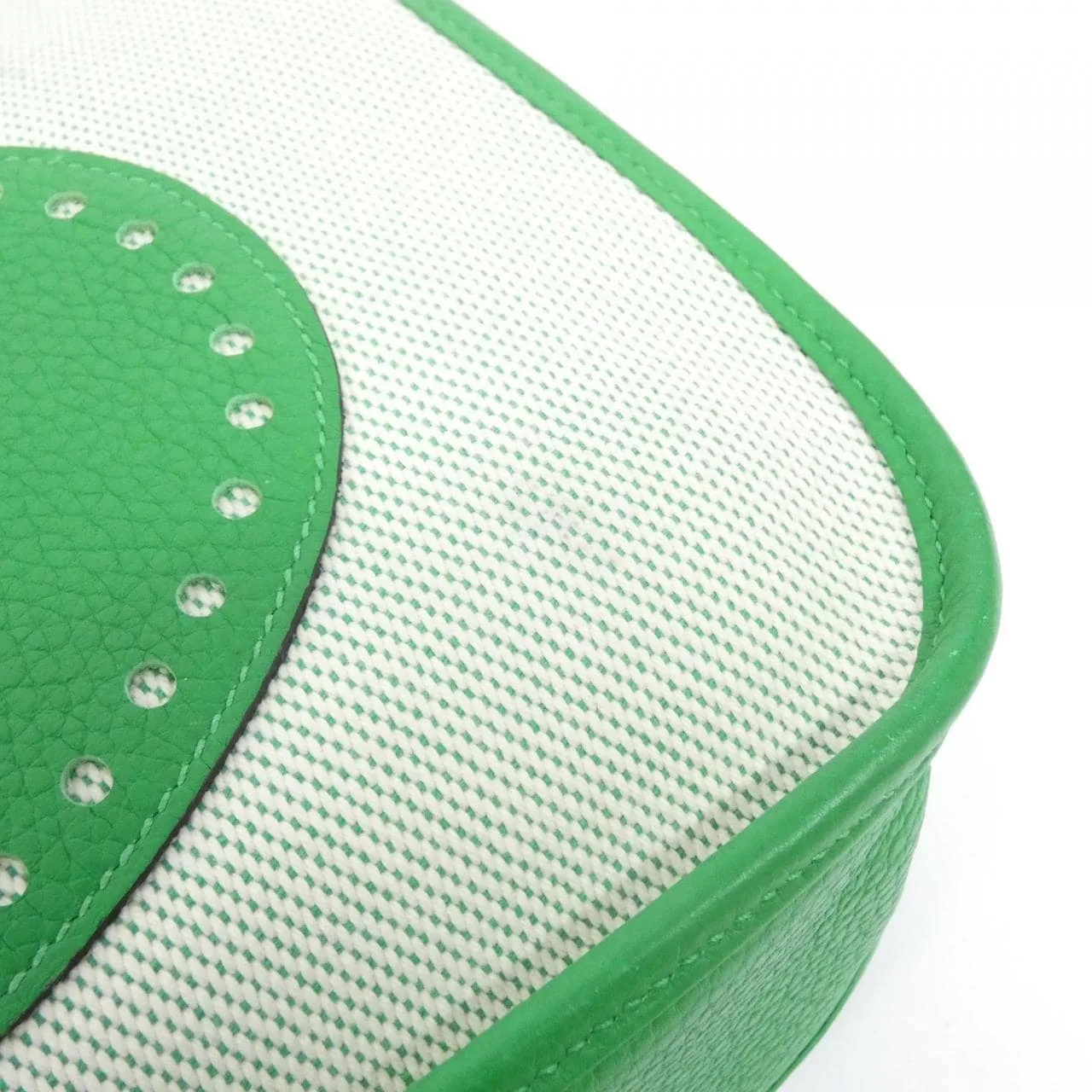 HERMES Evelyne 066741CK Shoulder Clemence Black Clemence Leather Rank A - Thumbnail 4