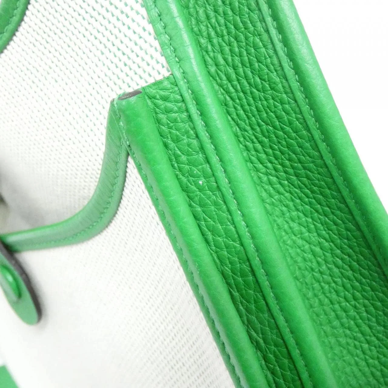 HERMES Evelyne 066741CK Shoulder Clemence Black Clemence Leather Rank A - Thumbnail 5