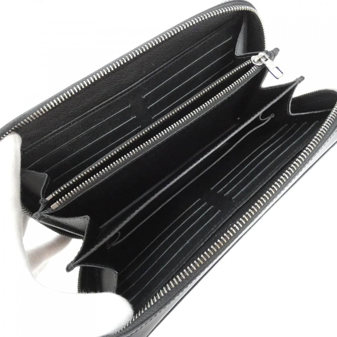 LOUIS VUITTON Eclipse M61698 Wallet Monogram Black Monogram Rank A - Thumbnail 7