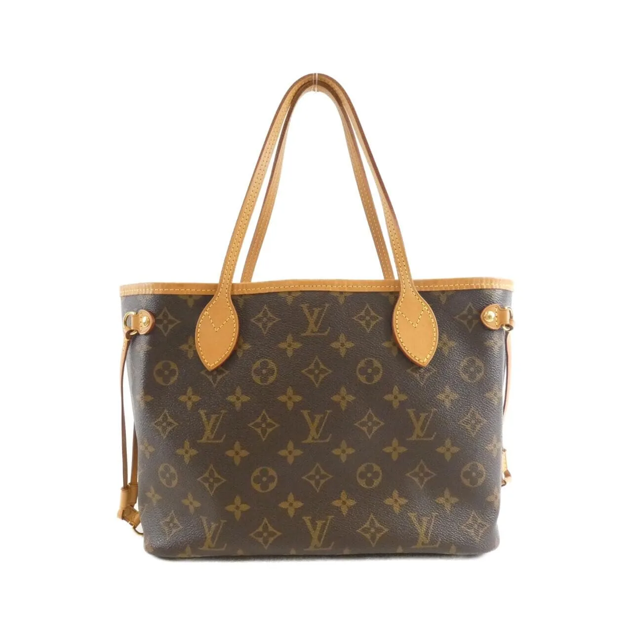 LOUIS VUITTON Neverfull M41245 Tote Monogram Black