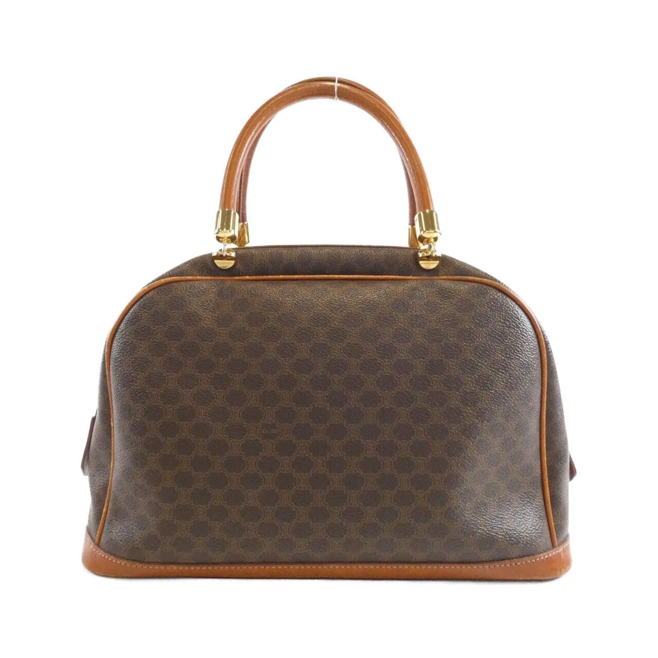 CELINE 手提包 帆布 棕色 帆布 中古品B - 縮圖 2