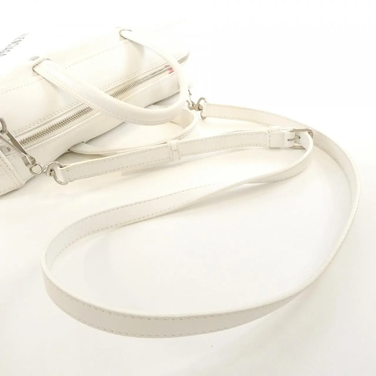 BALENCIAGA Duffle 476975 C8K02 Handbag 黑色 中古品B - 縮圖 7