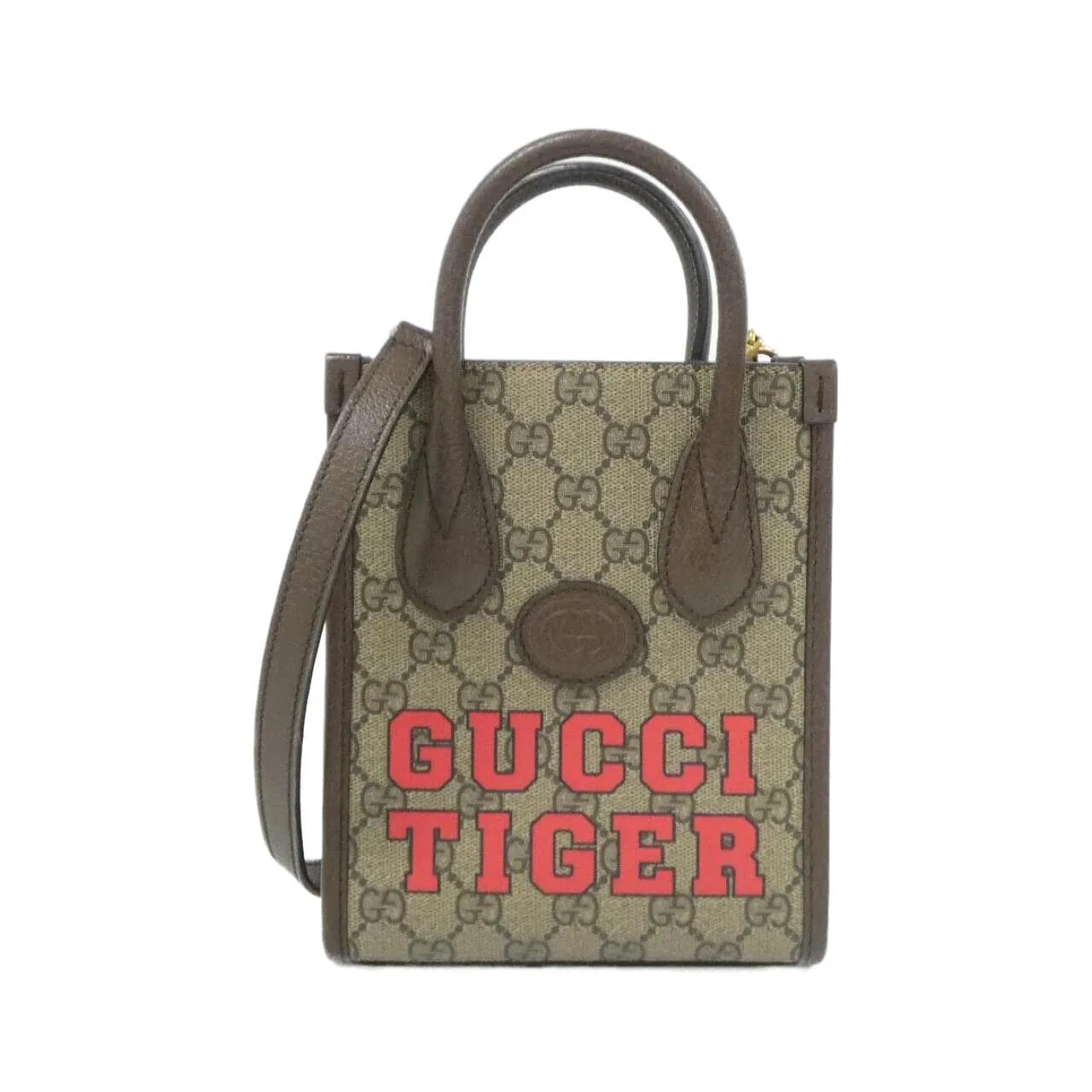 GUCCI 671623 US7EC Handbag Canvas
