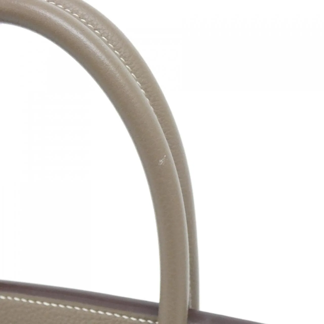 HERMES Birkin 027767CK Handbag Togo Etoupe Togo Leather Rank A - Thumbnail 8