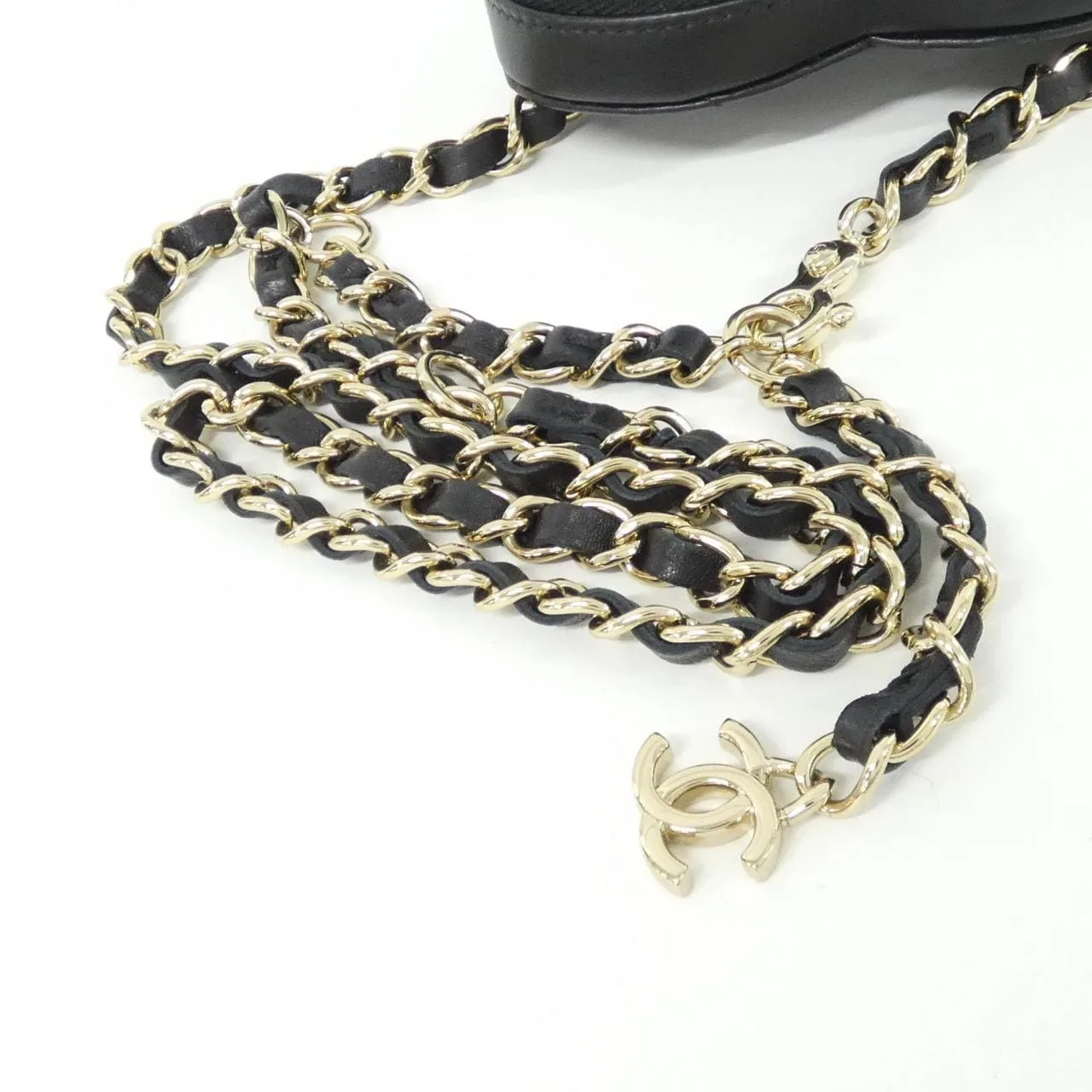 CHANEL Timeless Classic AP2787 Belt Lambskin 黑色 羊皮 中古品A - 縮圖 7