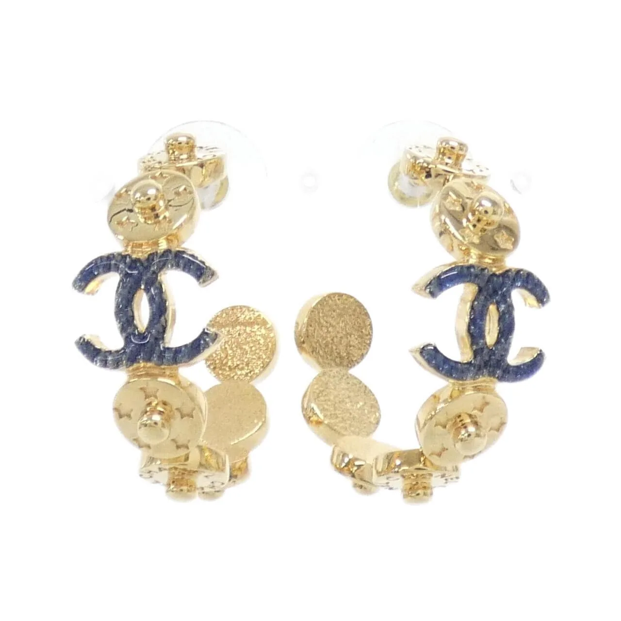 CHANEL ABC736 Accessories Blue
