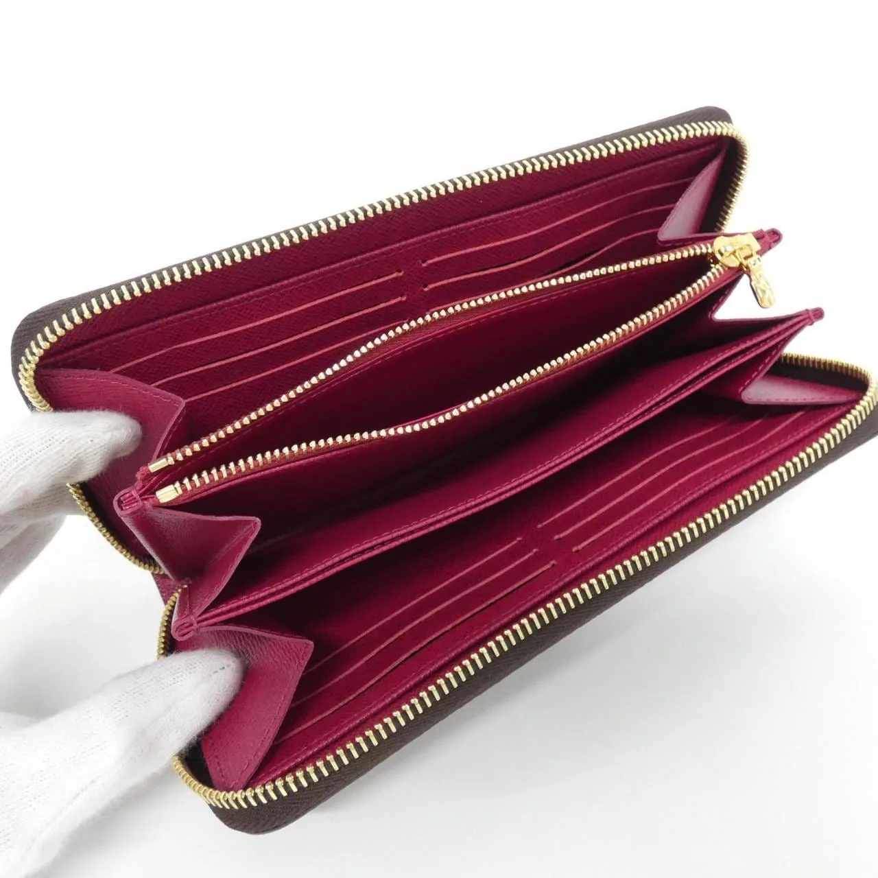 LOUIS VUITTON M41895 Wallet Monogram Black Monogram Rank A - Thumbnail 4