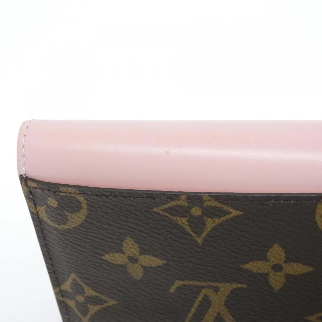 LOUIS VUITTON M62933 Wallet Monogram 黑色 Monogram 中古品A - 縮圖 3