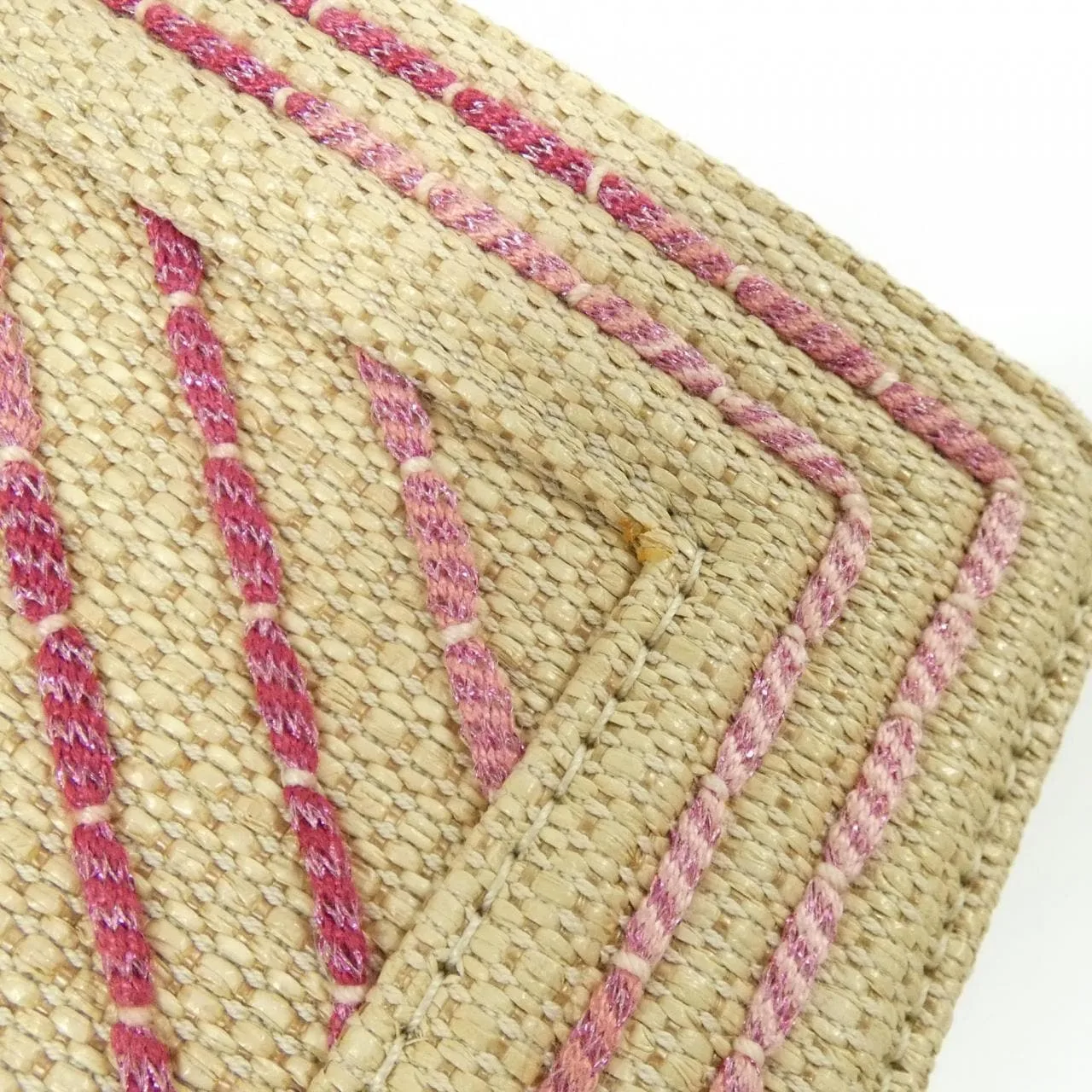 CHANEL Boy Chanel 67086 Shoulder Cotton Beige Cotton Rank A - Thumbnail 5