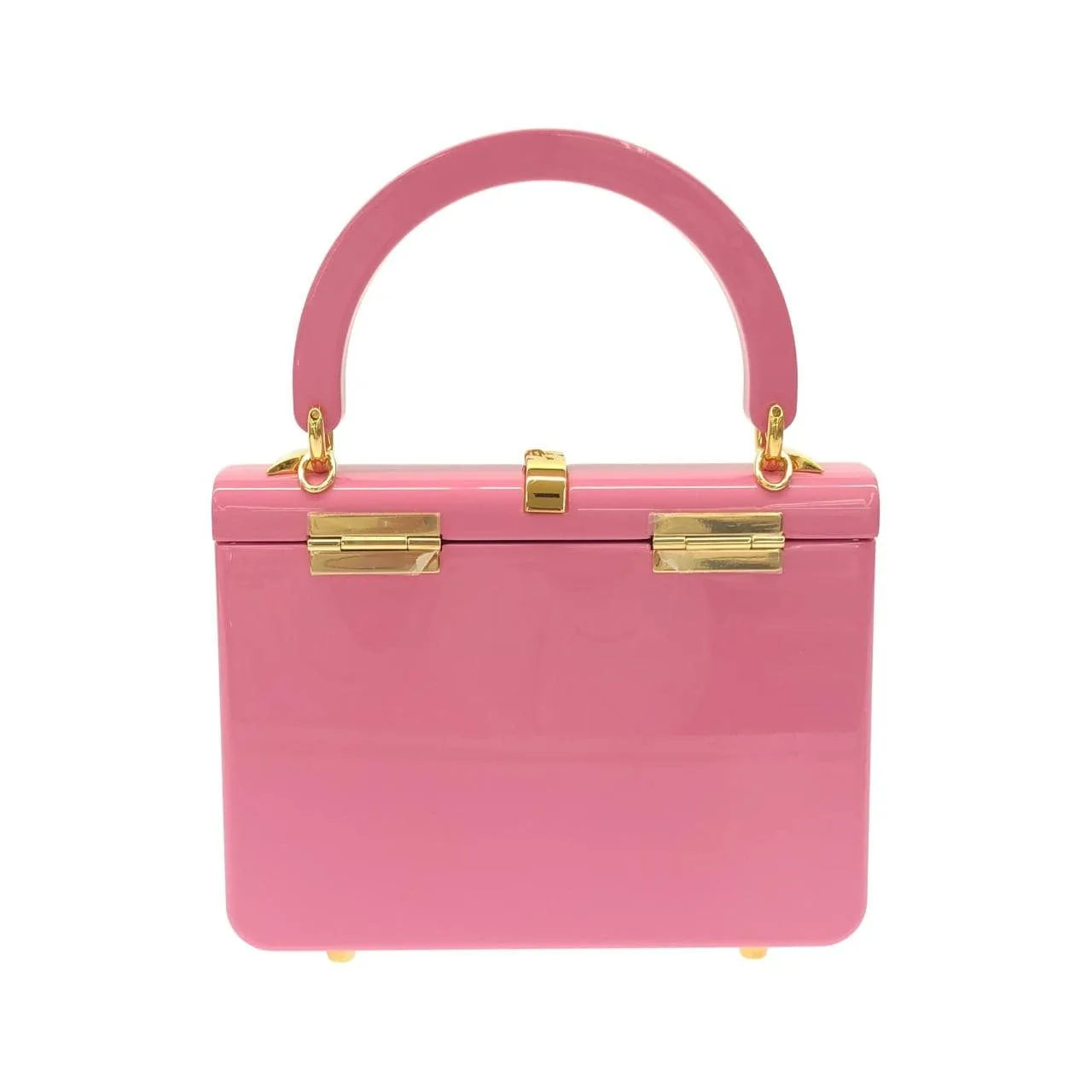 GUCCI 589482 J3HSG 手提包 金色 中古品A - 縮圖 2