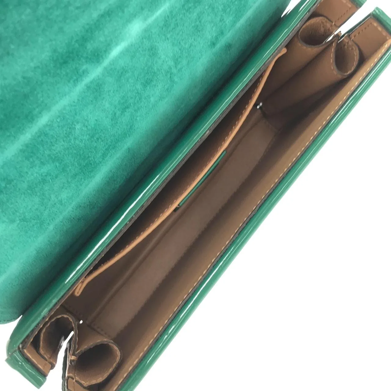 GUCCI 589479 1J70G 手提包 漆皮 黑色 漆皮 中古品A - 縮圖 6