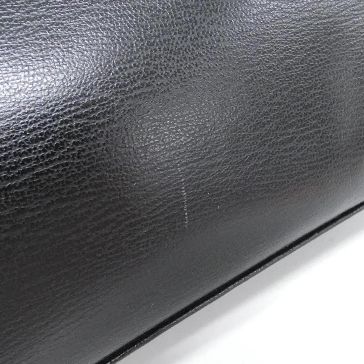 LOEWE 13 76 80 Handbag Leather Black Leather Rank A - Thumbnail 4