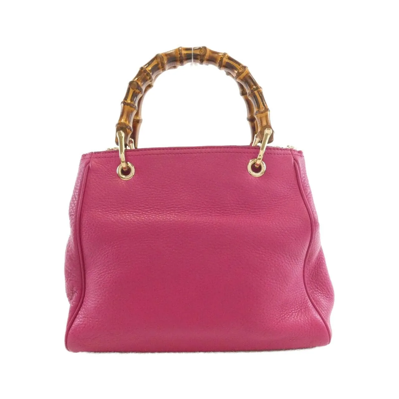 GUCCI 336032 A7M0I Handbag Leather 黑色 皮革 中古品B - 縮圖 2