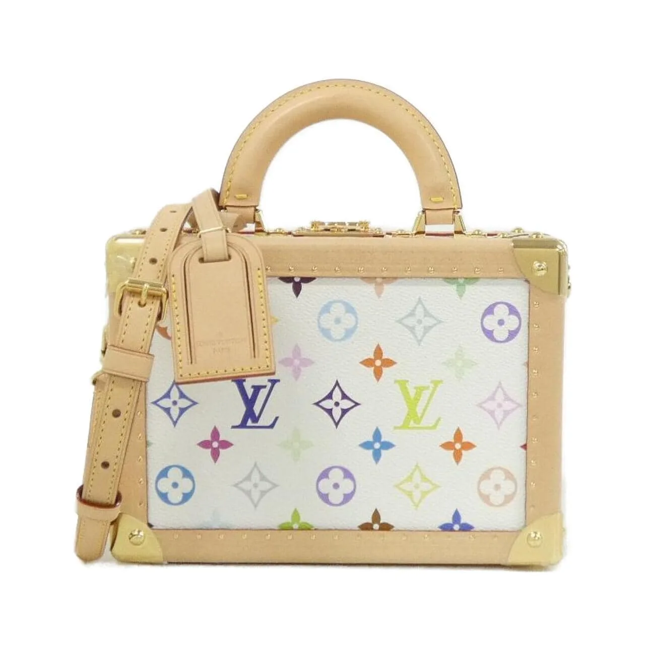 LOUIS VUITTON M13125 Bag Canvas White