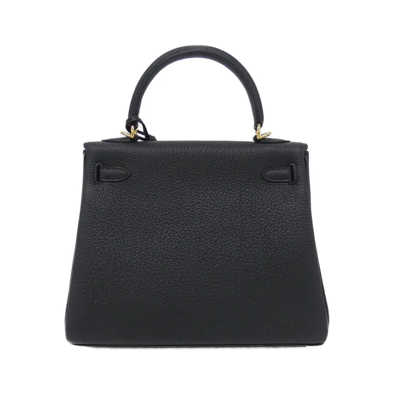 HERMES Kelly 044624CC Handbag Togo Black Togo Leather Unused - Thumbnail 2