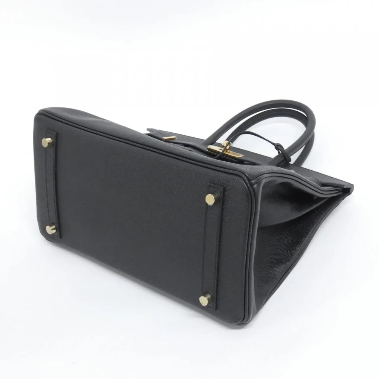 HERMES Birkin 041701CC Handbag Epsom 黑色 Epsom 皮 中古品A - 縮圖 3