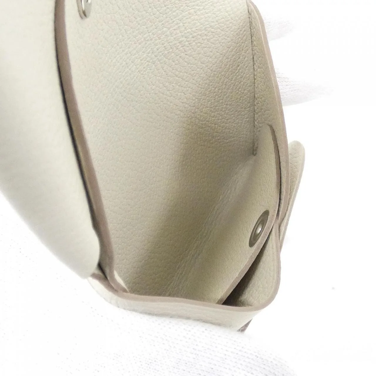 HERMES 085238CK Coin Case 黑色 中古品A - 縮圖 4