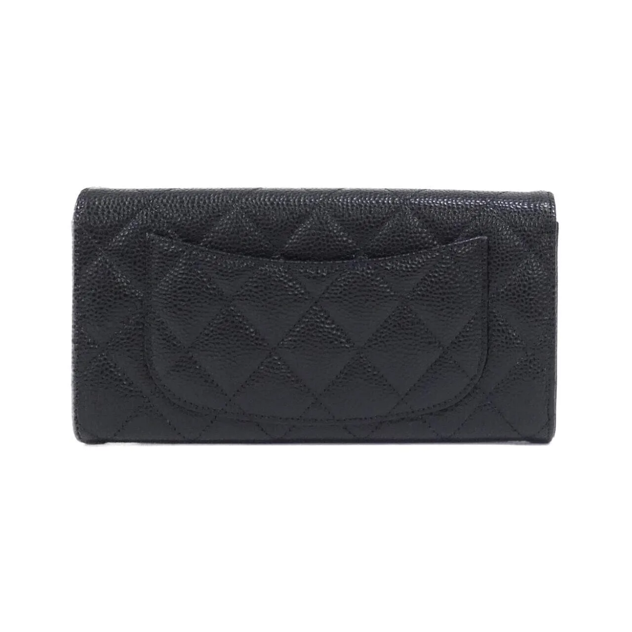 CHANEL Timeless Classic AP0241 Wallet Grained Calfskin Black Grained Calfskin Unused - Thumbnail 2