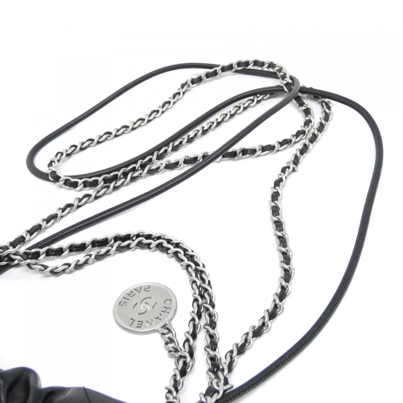 CHANEL Chanel 22 AS3980 Handbag 黑色 中古品A - 縮圖 5