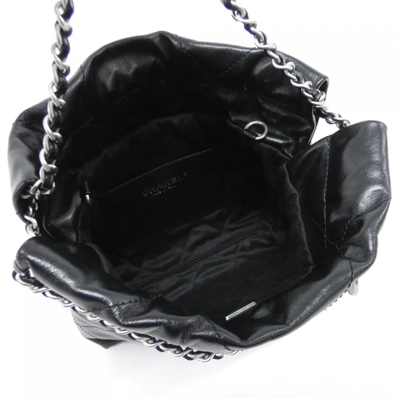 CHANEL Chanel 22 AS3980 Handbag 黑色 中古品A - 縮圖 6