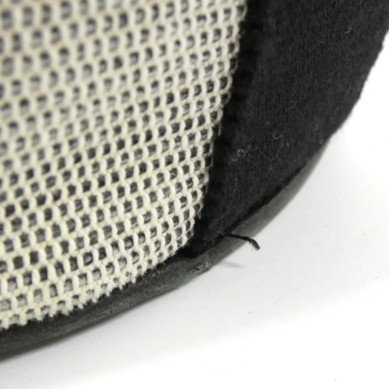 HERMES 102021M Handbag Canvas 黑色 帆布 中古品B - 縮圖 6