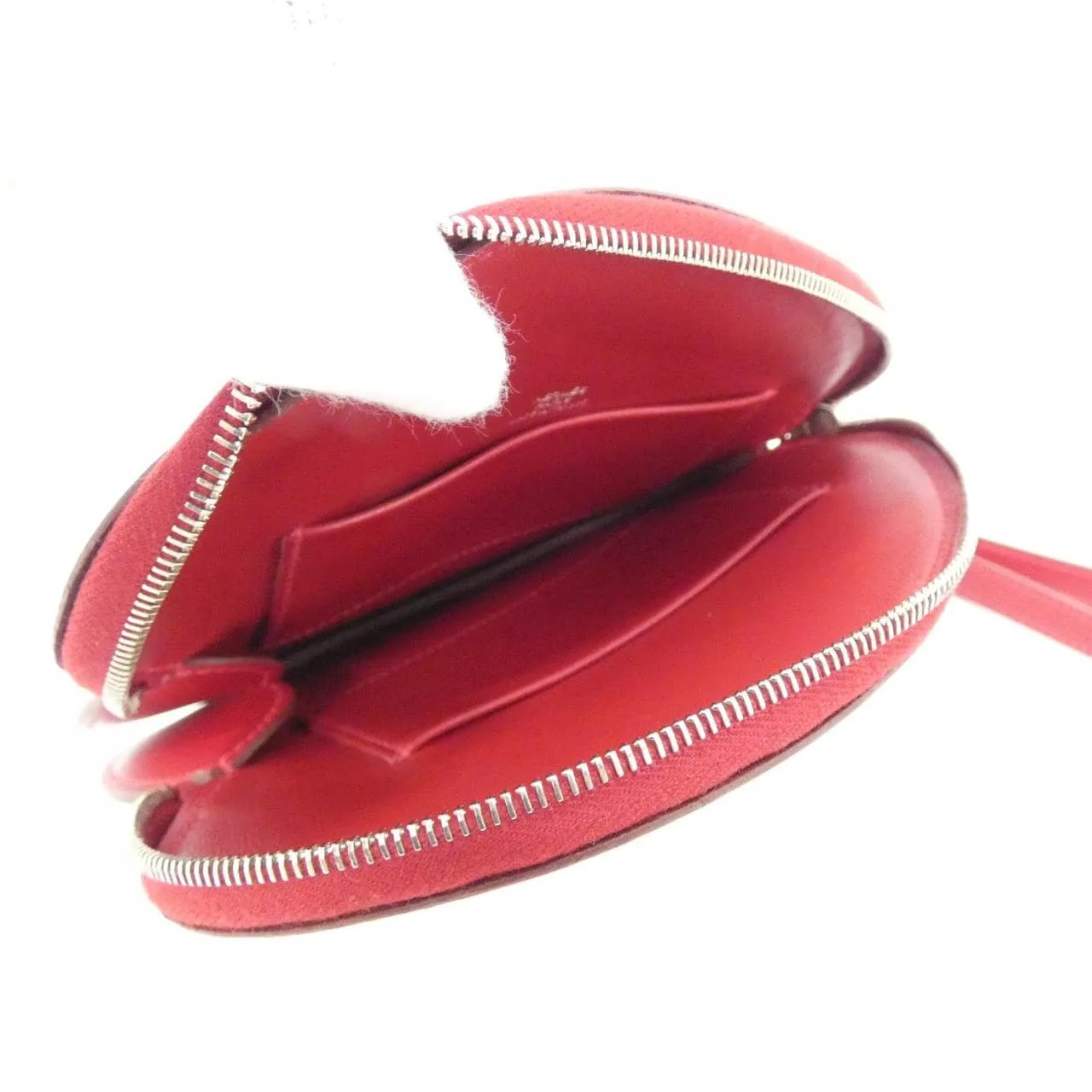 HERMES 070554CK Pouch Rouge Rank A - Thumbnail 7