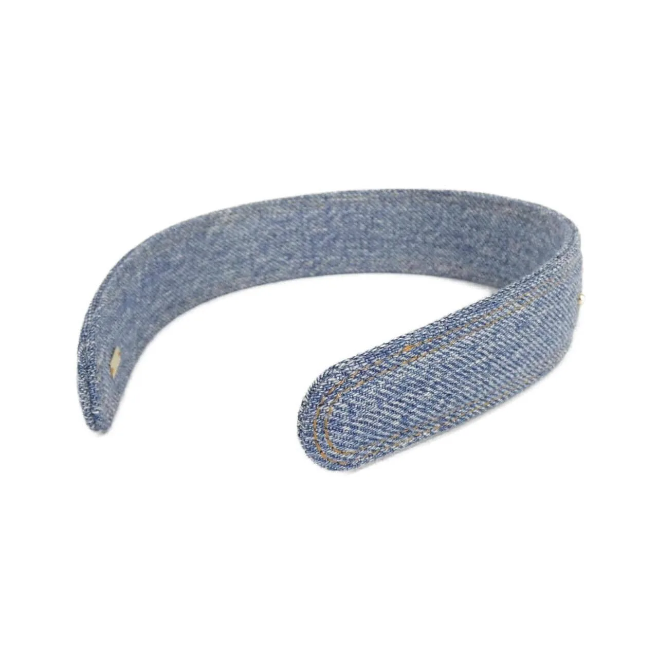 CELINE 460YV2BCO Accessories Denim 黑色 牛仔布 中古品A - 縮圖 2