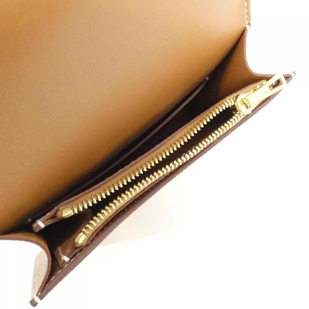 HERMES Constance 082060CC Wallet Epsom Gold Epsom Leather Rank A - Thumbnail 4