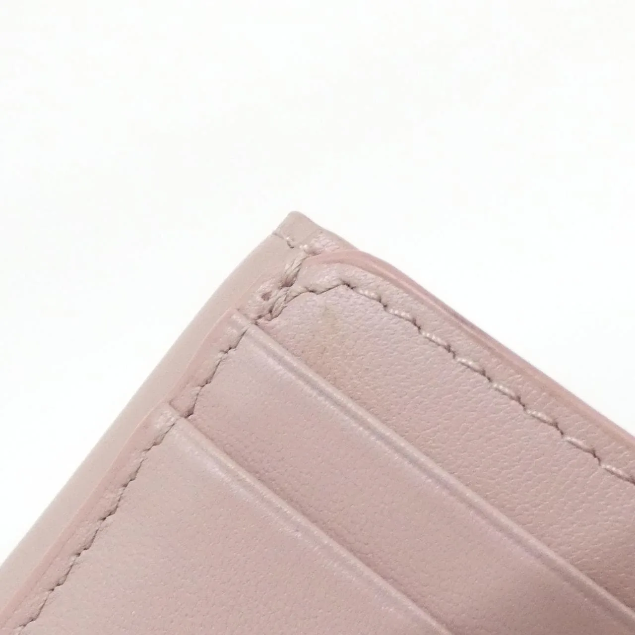 DIOR Lady Dior S0181OHNA Wallet Lambskin 黑色 羊皮 中古品A - 縮圖 8