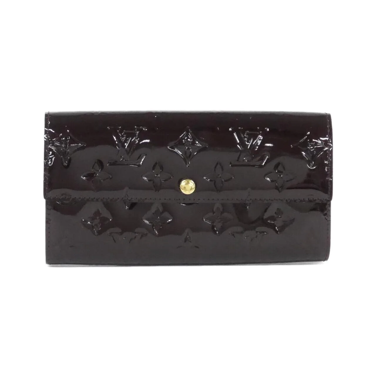 LOUIS VUITTON M93524 Wallet Vernis Black